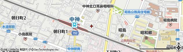 東京都昭島市中神町1177周辺の地図