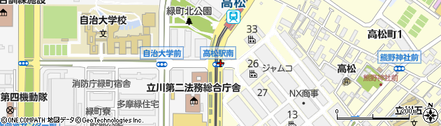 高松駅南周辺の地図