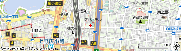 麺屋武蔵 武骨 御徒町店周辺の地図