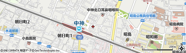 東京都昭島市中神町1177-1周辺の地図