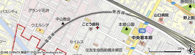 ドミノ・ピザ西船橋店周辺の地図