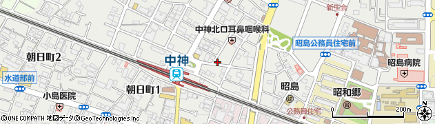 東京都昭島市中神町1175周辺の地図
