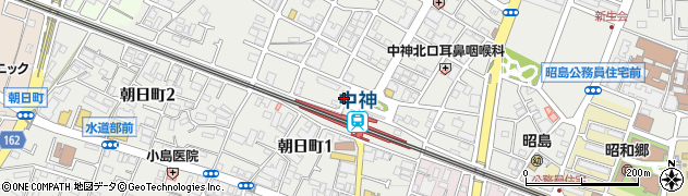 東京都昭島市中神町1180周辺の地図