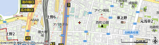 いきいきらいふＳＰＡ 東上野周辺の地図