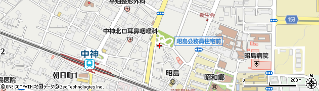 東京都昭島市中神町1246周辺の地図
