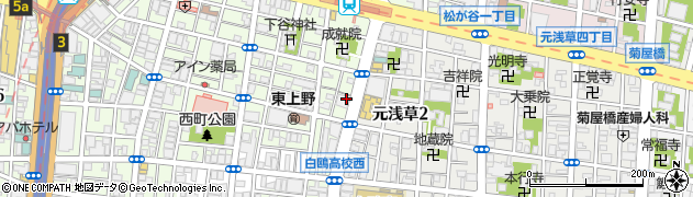 白石薬品株式会社　東京支社周辺の地図