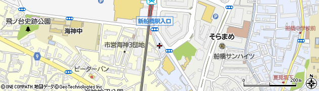ピザ・ヨッカー　船橋店周辺の地図