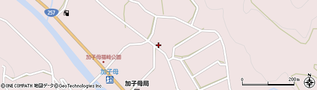 岐阜県中津川市加子母上桑原4168周辺の地図