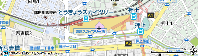 六厘舎 東京スカイツリータウン・ソラマチ店周辺の地図