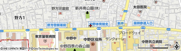 串カツ田中 中野早稲田通り店周辺の地図