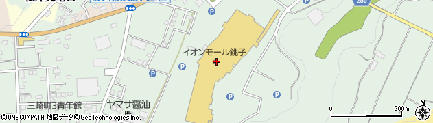 イオンモール銚子屋上駐車場周辺の地図