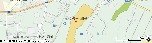 イオンモール銚子周辺の地図