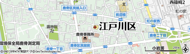株式会社ヤマイチ　鹿骨店周辺の地図