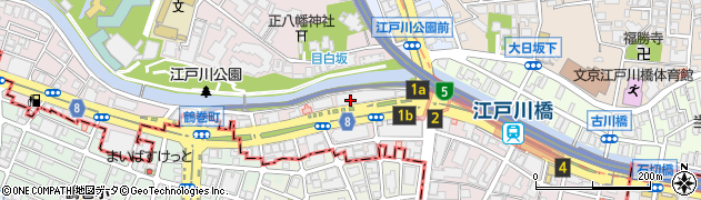 文京関口一郵便局 ＡＴＭ周辺の地図