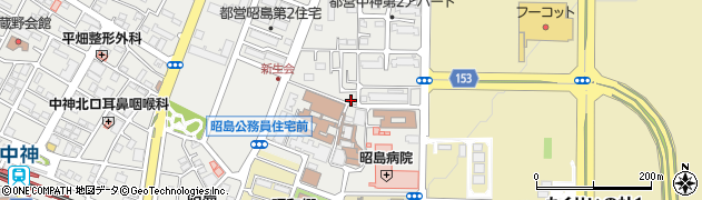 東京都昭島市中神町1263周辺の地図