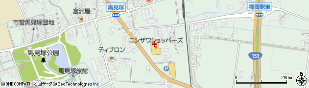 ニシザワ食彩館　福岡食彩館周辺の地図