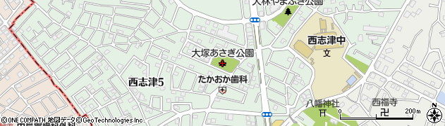 大塚あさぎ公園周辺の地図