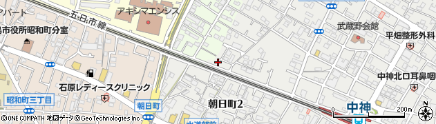 東京都昭島市中神町1131周辺の地図