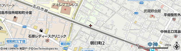 東京都昭島市中神町1128周辺の地図