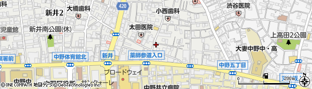 太郎と花子の美容室　本店周辺の地図