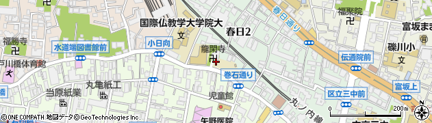 東京都文京区春日2丁目6周辺の地図