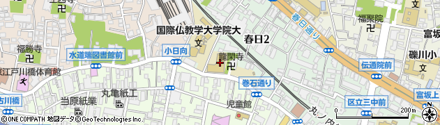 文京区立金富小学校周辺の地図