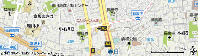 きらぼし銀行春日町支店周辺の地図