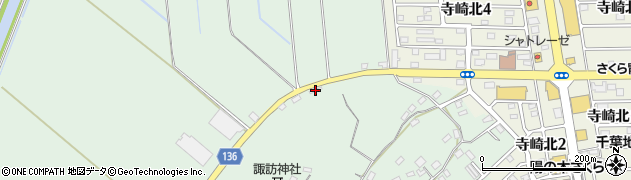 千葉県佐倉市寺崎2821周辺の地図