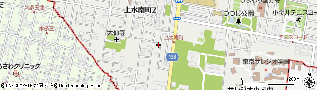 東京都小平市上水南町2丁目15-26周辺の地図