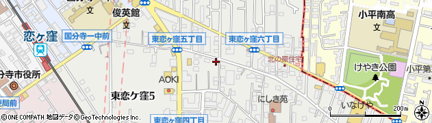 武蔵野・治療院周辺の地図