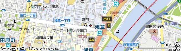紀文堂総本店周辺の地図