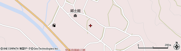 岐阜県中津川市加子母上桑原4091周辺の地図