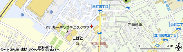 マンマパスタ 立川店周辺の地図