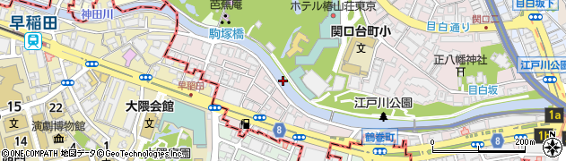神田川周辺の地図