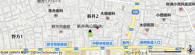 福田眼科医院周辺の地図