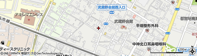 東京都昭島市中神町1134周辺の地図