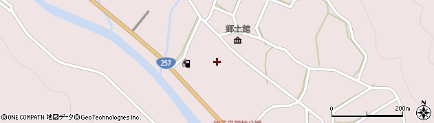 岐阜県中津川市加子母上桑原4109周辺の地図