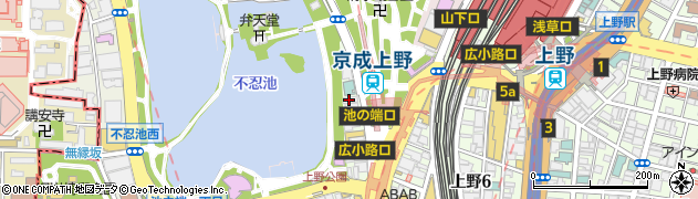 三井のリハウス　上野店周辺の地図