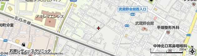 東京都昭島市中神町1131-29周辺の地図
