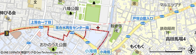 東京都新宿区上落合1丁目3周辺の地図