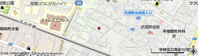 東京都昭島市中神町1131-12周辺の地図