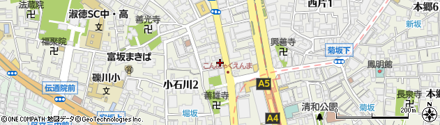 株式会社アイエム都市開発　小石川店周辺の地図