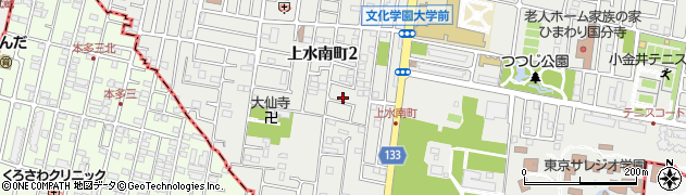 東京都小平市上水南町2丁目17-4周辺の地図