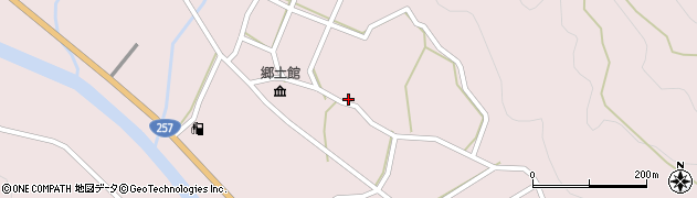 岐阜県中津川市加子母上桑原4089周辺の地図