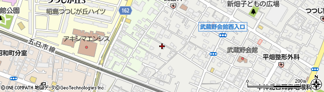 東京都昭島市中神町1135-30周辺の地図