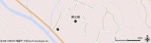 岐阜県中津川市加子母上桑原4103周辺の地図
