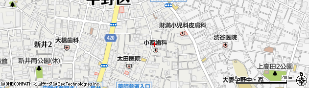 浅見製麺所周辺の地図