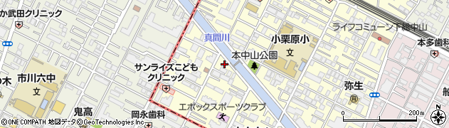東京ＩＲ平田（税理士法人）　船橋本部周辺の地図