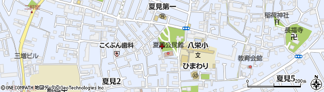 千葉県船橋市夏見周辺の地図