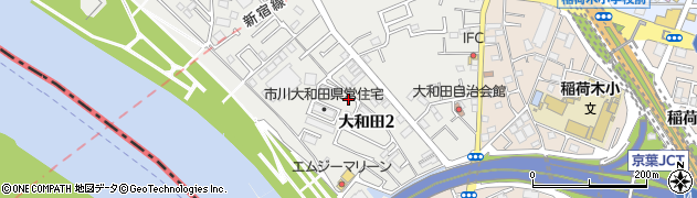 ハート調剤薬局　市川店周辺の地図